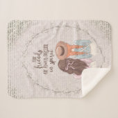 グリーンゲーブルズのアン シェルパブランケット (正面(横))