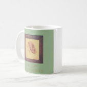 グリーンゲーブルズのアン(ヴィンテージブックカバー、1908年) コーヒーマグカップ (正面左)
