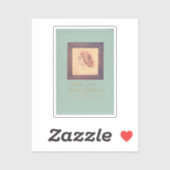 グリーンゲーブルズのアン(ヴィンテージブックカバー、1908年) シール (シート)