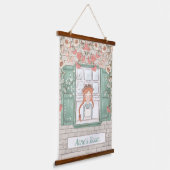 グリーンゲーブルズのアン 吊り下げ型タペストリー (傾斜あり)
