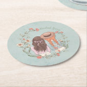 グリーンゲーブルズのアン | 血縁 ラウンドペーパーコースター (アングル)