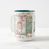 グリーンゲーブルズのアン | 10月の場所 ツートーンマグカップ (正面左)