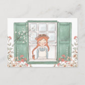 グリーンゲーブルズのアン | Raspberry Cordialレシピ エンクロージャーカード (裏面)