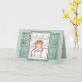 グリーンゲーブルズ考えのアン・オブ・ユー・グリーティングカード カード (黄色い花)