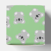 グリーンコアラ熊ベビーシャワー フェイバーボックス (上部)
