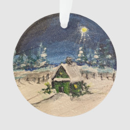 グリーンコテージインザスノー オーナメント