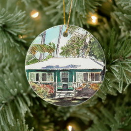 グリーンコテージオブカウアイ セラミックオーナメント