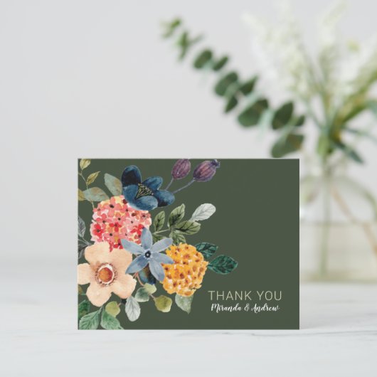 グリーンコテージコアボタニカルカントリーガーデン サンキューカード (スタンド正面)