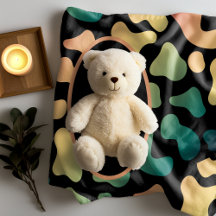 グリーンコパーソナライズされたウプリントシェルパブランケット