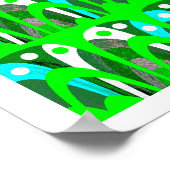 グリーンコレクションアート ポスター (角)