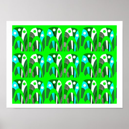 グリーンコレクションアート ポスター (正面)