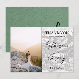 グリーンコロラドパスポートサンキューカード サンキューカード