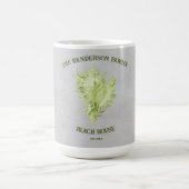 グリーンコンチシェルコーヒーマグ コーヒーマグカップ (中央)