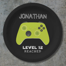 グリーンコントローラゲーマーレベルアップ特典バッグ ペーパープレート