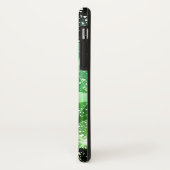 グリーンコンパスジェムストーンラインストーン金ゴールドスパークル Case-Mate iPhoneケース (裏面/左)