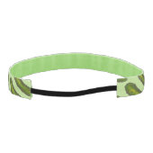 グリーンコーシェディルサワーデリピックルプリントグルメ アスレチックヘッドバンド (裏面)