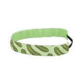 グリーンコーシェディルサワーデリピックルプリントグルメ アスレチックヘッドバンド (右)