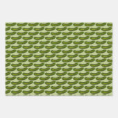 グリーンコーシェードリル漬けピクルチップス揚げ ラッピングペーパーシート (正面2)