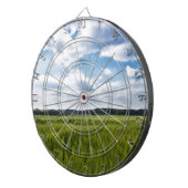 グリーンコーンフィールドとブルースカイ ダーツボード (正面右)