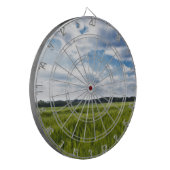 グリーンコーンフィールドとブルースカイ ダーツボード (正面左)