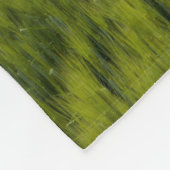 グリーンコーンフィールドとブルースカイ フリースブランケット (角)