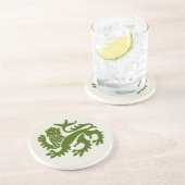 グリーンゴシック再生ライオンサンドストーンコースター コースター (側面)