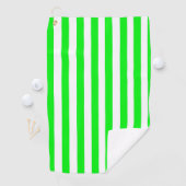 グリーンゴストライプのルフタオル ゴルフタオル (インサイチュ)