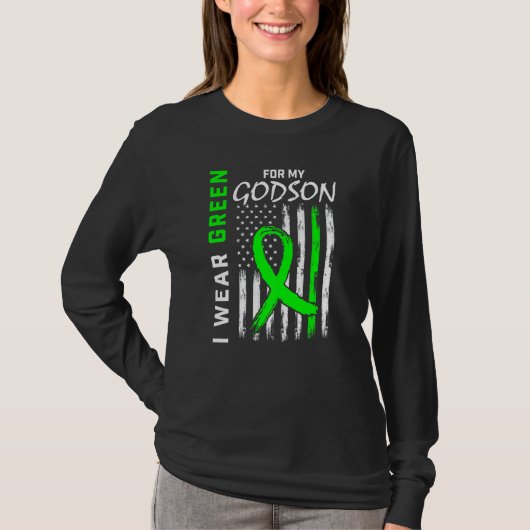 グリーンゴッドソン腎疾患脳性麻痺アワレン Tシャツ (正面)