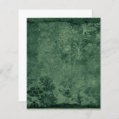 グリーンゴビクトリアンシックダマスクレープブック紙 (正面/裏面)