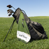 グリーンゴモダンルフティッカスタムプル最高のゴルフタオル ゴルフタオル (グリーン)