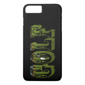グリーンゴルフの次元ロゴ、 Case-Mate iPhoneケース (裏面)