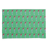 グリーンゴルフをテーマ 枕カバー (正面右)