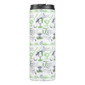 グリーンゴルフアイコンパターン タンブラー (裏面)