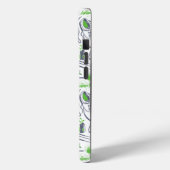 グリーンゴルフアイコンパターン Case-Mate iPhoneケース (裏面 / 左)