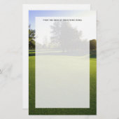 グリーンゴルフコースアットドーン 便箋 (正面/裏面)