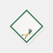 グリーンゴルフパーティー スタンダードカクテルナプキン (角)