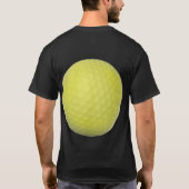 グリーンゴルフボール Tシャツ (裏面)