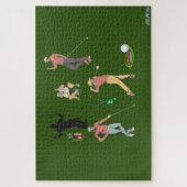 グリーンゴルフ場 ジグソーパズル (縦)