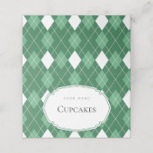 グリーンゴルフ折畳みフードメニューカード プレイスカード (外部開封)