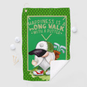 グリーンゴルフ格言 ゴルフタオル (インサイチュ)