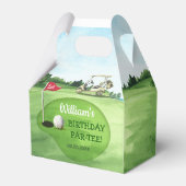 グリーンゴルフ1stバースデーパーティー フェイバーボックス (裏面サイド)