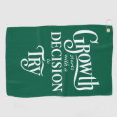 グリーンゴルフ&スポーツタオル ゴルフタオル (横)