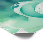 グリーンゴーストリー姿と月 ポスター (コーナー)