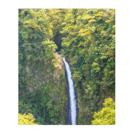 グリーンゴールデン滝の美しい景色 メタルプリント