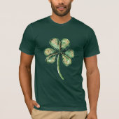 グリーンゴールドギリッツシャムロック Tシャツ (正面)