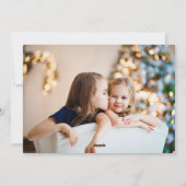 グリーンゴールドベリー 引越家族 モノグラム 2枚の写真 シーズンカード (裏面)