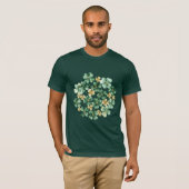 グリーンゴールド シャムロック Tシャツ (正面フル)
