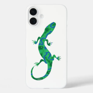 グリーンゴecko iPhone 16 plusケース