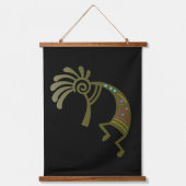 グリーンサウスウエスタンココペリ 吊り下げ型タペストリー (正面)