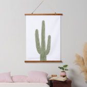 グリーンサグアーロサボスサウス子供部屋デコール 吊り下げ型タペストリー (寝室)